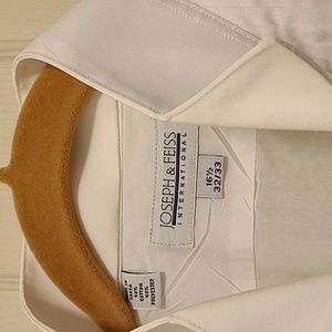 Men's white tuxedo shirt